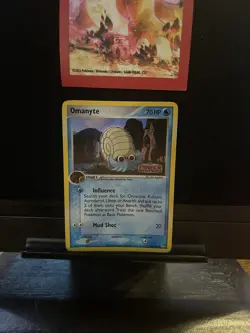 Omanyte 56/108 EX Power Keepers Reverse Holo 🔥Stamped🔥 Pokemon 169💎LP NM +💎 - Image 1