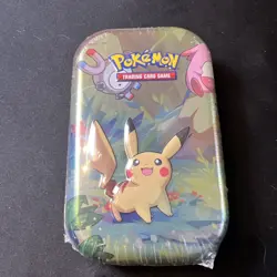 Pokemon Kanto Friends Mini Tin (Sealed) - Pikachu (Code D21) - Image 1