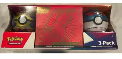 Pokemon TCG Scarlet & Violet Elite Trainer Box 2 Poke Balls 15 Booster Packs - Image 1