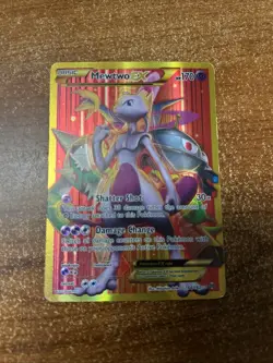 Pokemon Mewtwo EX 164/162 Breakthrough Secret Rare Card MP Condition - Image 1