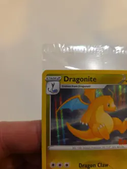 SEALED Pokemon Dragonite 131/195 Silver Tempest GameStop Stamped Holo Rare Promo - Image 3