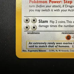 Dragonite Holo 4/62 Fossil Set Super Rare Pokemon Card | LP | WOTC 1999 - Image 4