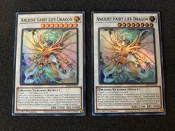 Yu-Gi-Oh! Ancient Fairy Life Dragon (ALIN-EN039) Alliance Insight 1st Ed NM/M - Image 1