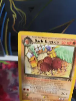 Pokemon Dark Dugtrio 23/82 Team Rocket Unlimited Non Holo Rare LP #10 - Image 3