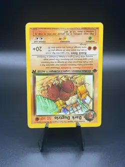 Pokemon TCG Dark Dugtrio 23/82 Team Rocket 1st Edition Non-Holo Rare Vintage LP - Image 2