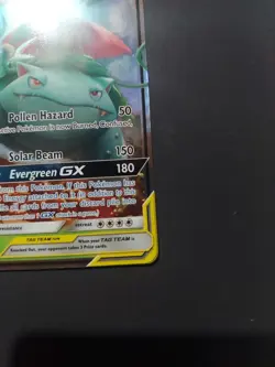 Pokemon TCG Celebi & Venusaur GX 1/181 Sm-Team Up Tag Team Ultra Rare Card - Image 5