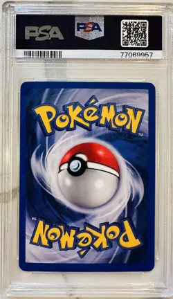 2001 Pokemon TCG Neo Discovery Houndoom Holo 4/75 1st edition PSA 7 - Image 2
