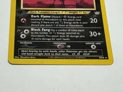 Pokemon TCG Neo Discovery Houndoom Holo Rare 1st Edition - Image 5