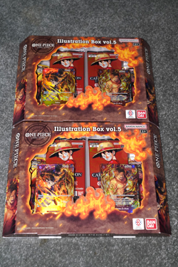 Bandai One Piece Card Game Illustration Box Vol. 5 New Factory Sealed Lot Of 2 - Image 1