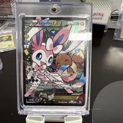 Pokemon TCG XY Generations Sylveon EX Full Art RC32-32 Radiant Collection 2016 - Image 1