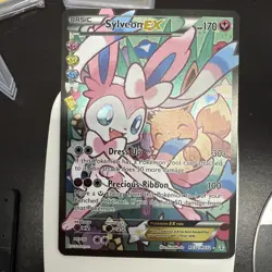 Pokemon TCG XY Generations Sylveon EX Full Art RC32-32 Radiant Collection 2016 - Image 2
