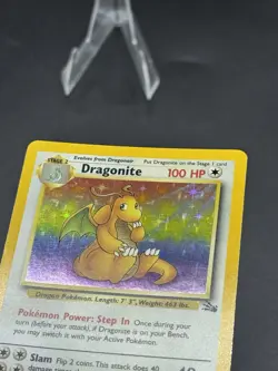 Dragonite - 4/62 - Fossil 1999 - WOTC - Holo Rare - LP/NM - Pokemon TCG Card - Image 2