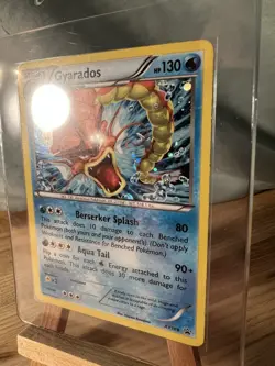 2016 Pokemon Xy Black Star Promo Shiny Mega Gyarados Holo - Image 2