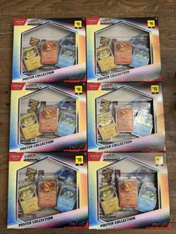 Pokemon Prismatic Evolutions - Poster Collection Sealed Lot Of 6 W/ Display ✅✅✅ - Image 3