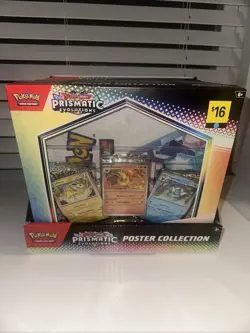 Pokemon TCG: Prismatic Evolutions - Poster Collection Sealed Lot Of 6 W/ Display - Image 1