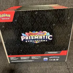 Pokemon TCG: Prismatic Evolutions - Poster Collection Sealed Lot Of 6 W/ Display - Image 2