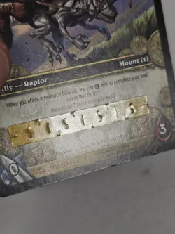 World of Warcraft TCG - Tiny - Holo Legendary - Unused Loot Card (Toy) - Image 2