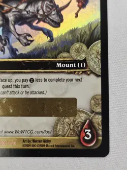 World of Warcraft TCG - Tiny - Holo Legendary - Unused Loot Card (Toy) - Image 5