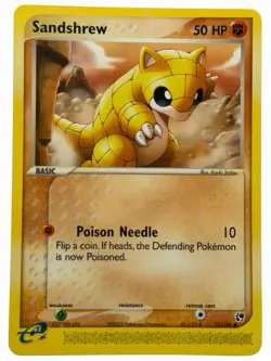 Sandshrew - 75/100 EX Sandstorm 2003 - E Reader - Pokemon TCG - NM - Image 1