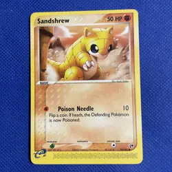 Pokemon Sandshrew 75/100 - Common Near Mint EX Sandstorm Card - Image 1