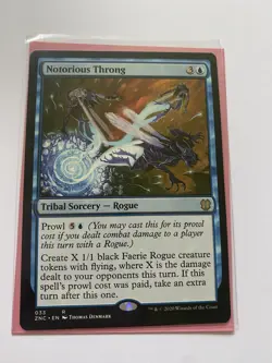 Notorious Throng R Commander: Zendikar Rising 33 NM - Image 1