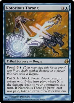 MTG - Notorious Throng (MOR) - Image 1