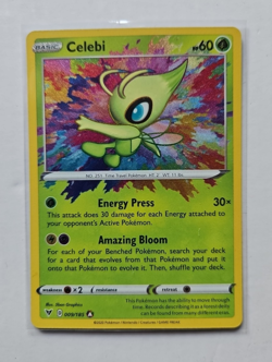 Pokemon TCG Celebi Vivid Voltage 009/185 Holo Amazing Rare Card - Image 1