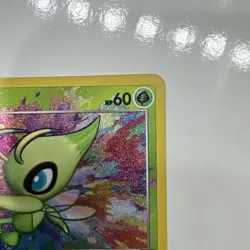 Celebi 009/185 Amazing Rare Vivid Voltage Pokemon Card TCG Holo NM - Image 4