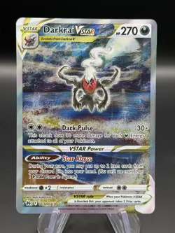 Darkrai VSTAR Ultra Rare Crown Zenith: Galarian Gallery GG50/GG70 NM Condition - Image 1