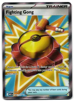Fighting Gong 168/132 - Mega Evolution Ultra Rare Pokemon TCG - NM Card - Image 1