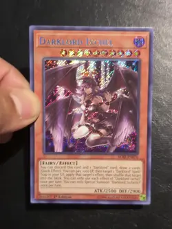 Yu-Gi-Oh! SECRET RARE CARD DARKLORD IXCHEL BLRR-EN076 1ST NM - Image 3