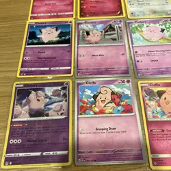 Cleffa & Clefairy & Clefable Pokemon Cards | 18-Card Lot | Mixed Eras | HP - Image 3