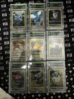 Pokemon TCG Crown Zenith Galarian Gallery Full Art Set of 9 Cards GG26 - GG34 - Image 1