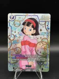 Videl FS02-10 1st Anniversary Promo Alternate Art Dragon Ball Card Fusion World - Image 1