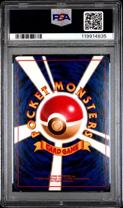 1996 POKEMON BASE SET JAPANESE #38 NINETALES-HOLO PSA 10 - Image 2