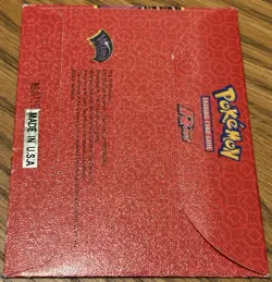 Dark Arbok W Stamp 19/82 Pokemon WOTC Team Rocket With Red Envelope 2001 Rare - Image 5