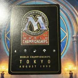 Worn Powerstone - Kai Budde - 1999 ~ LP World Championship J MTG - Image 2