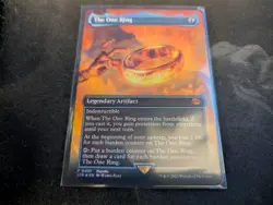 MTG Magic the Gathering FOIL The One Ring Borderless LTR! - Image 1