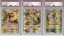 PSA 9 SEQ SET 2016 POKEMON MEGA CHARIZARD EX 101/108 FULL ART XY EVOLUTIONS - Image 1