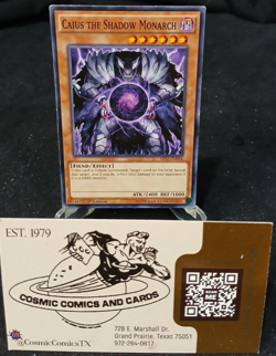 Yu-Gi-Oh! Caius The Shadow Monarch SR01-EN004 Common LP - Image 1