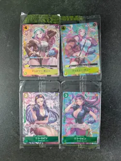 2025 One Piece Promotional Cards Mini-tin Pack Set Vol.2 Asia JPN Lots Of 4 - Image 1
