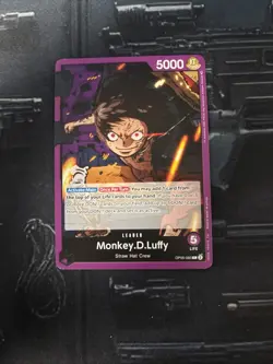 2023 ONE PIECE ENG AWAKENING OF THE NEW ERA MONKEY D LUFFY OP05-060 (L) LEADER - Image 1