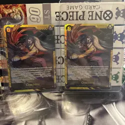 Crocodile OP14-120 SEC THE AZURE SEA'S SEVEN ONE PIECE TCG NM - Image 1