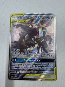 Pokemon TCG Umbreon & Darkrai GX SM241 Sun & Moon Promo - Image 1
