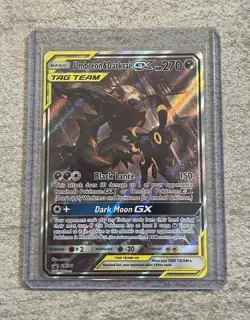 Pokemon TCG Umbreon & Darkrai GX SM241 Holo Full Art Tag Team Lightly Played - Image 1