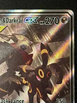 Pokemon TCG Sun & Moon Promo Umbreon & Darkrai GX SM241 TAG TEAM Lp(-) - Image 3