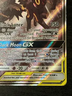 Pokemon TCG Sun & Moon Promo Umbreon & Darkrai GX SM241 TAG TEAM Lp(-) - Image 4