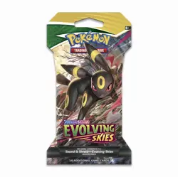 2021 Pokemon Evolving Skies Sleeved Booster Pack Factory Sealed - Image 1