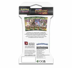 2021 Pokemon Evolving Skies Sleeved Booster Pack Factory Sealed - Image 2