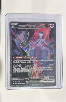 Team Rocket's Mewtwo EX 231/182 Sv10: Destined Rivals SIR - Near Mint Pokemon - Image 1